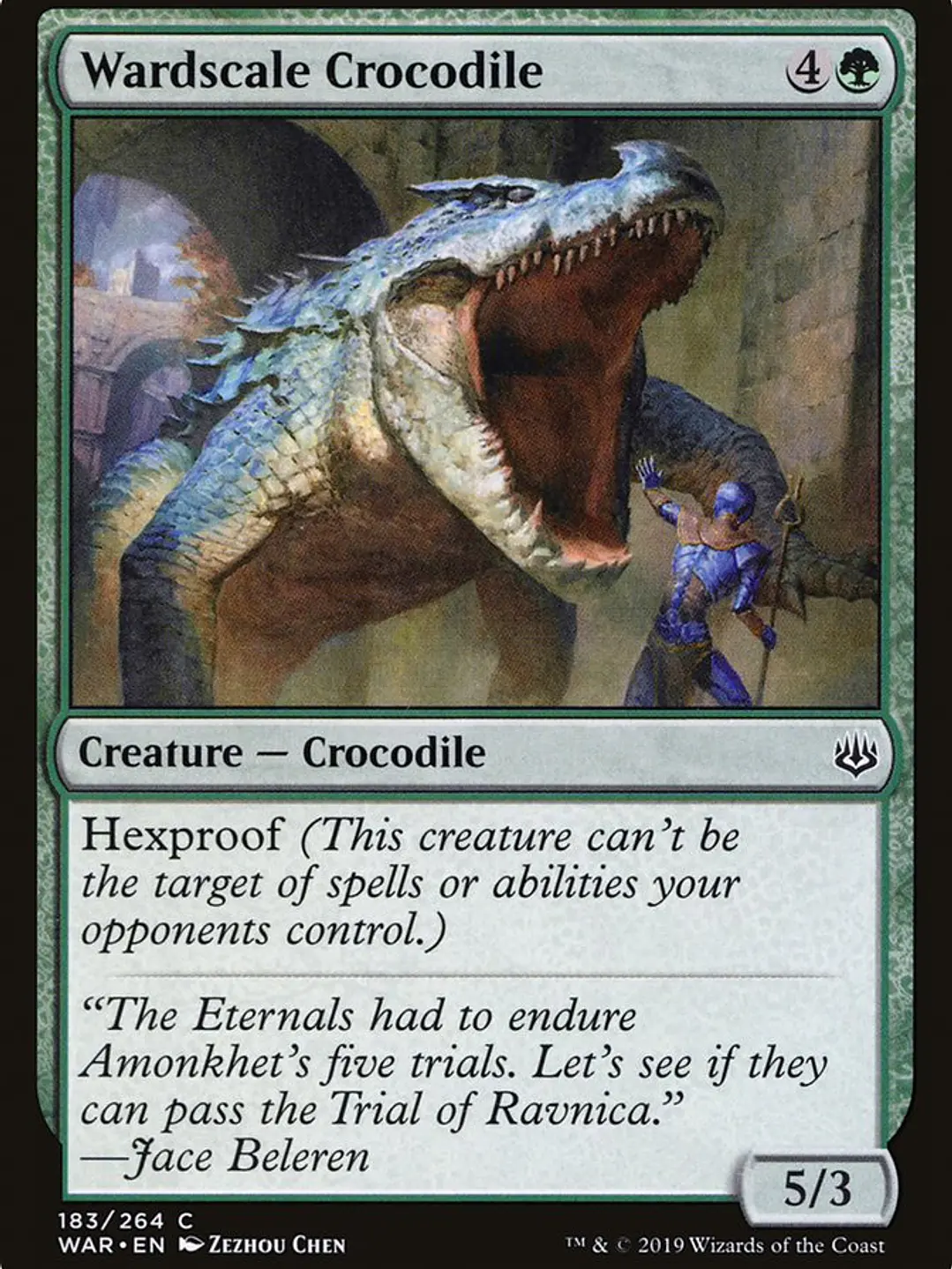 Wardscale Crocodile (War of the Spark) 1