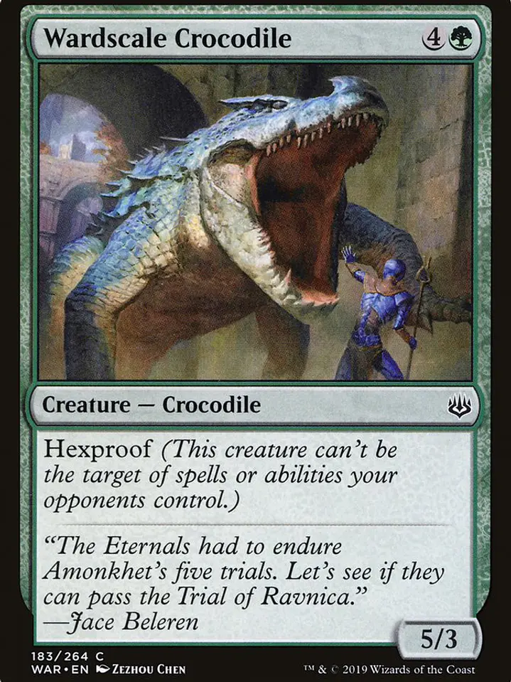 Wardscale Crocodile (War of the Spark) 1