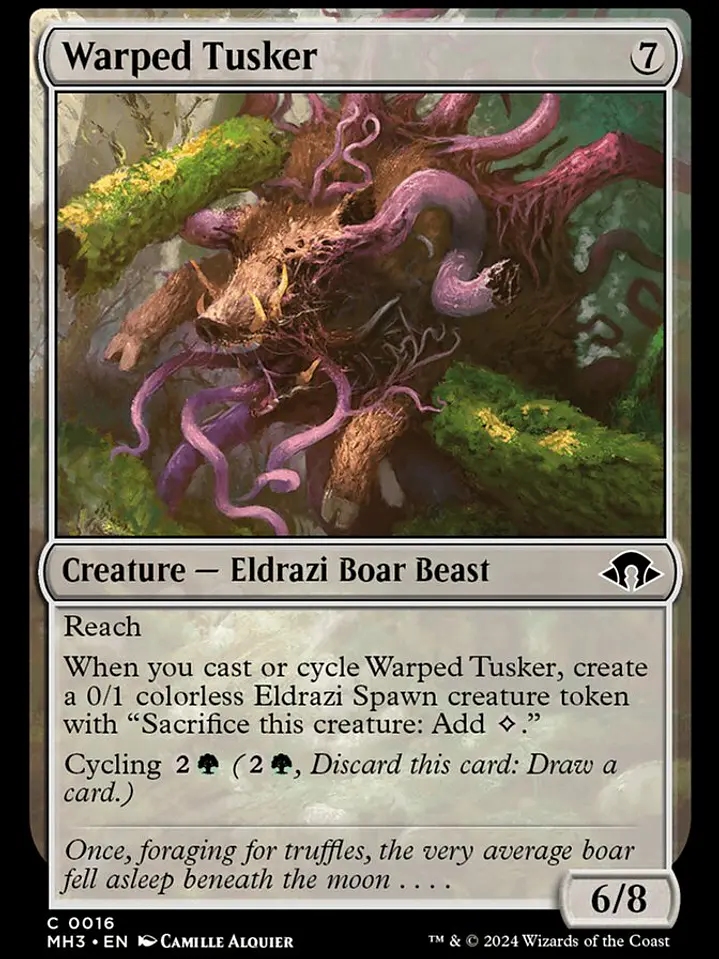 Warped Tusker (Modern Horizons 3) 1