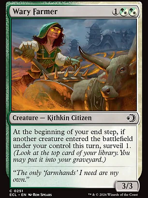 Wary Farmer (Lorwyn Eclipsed)