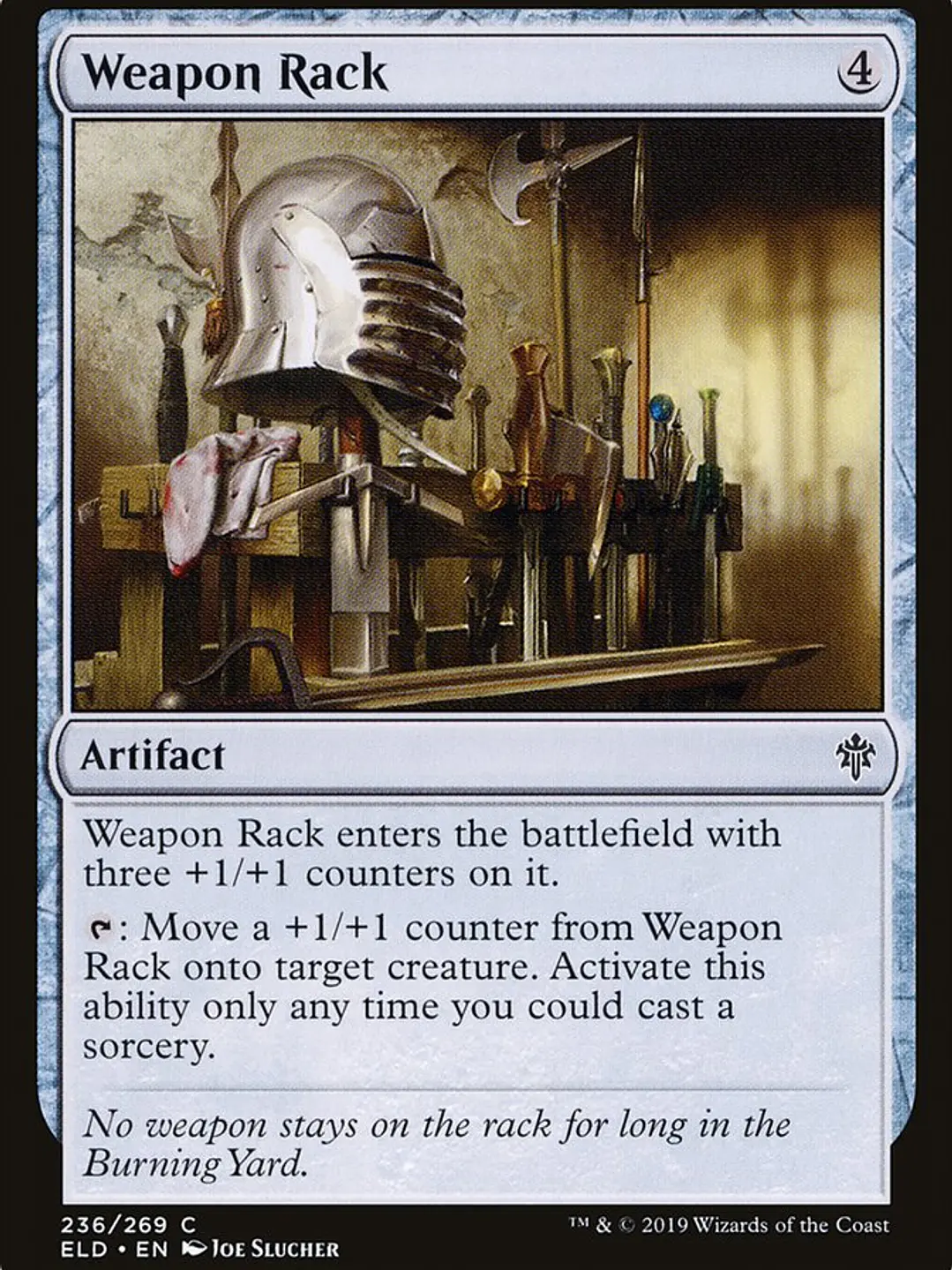 Weapon Rack (Throne of Eldraine) 1