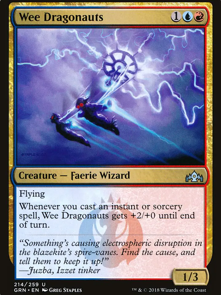 Wee Dragonauts (Guilds of Ravnica) 1