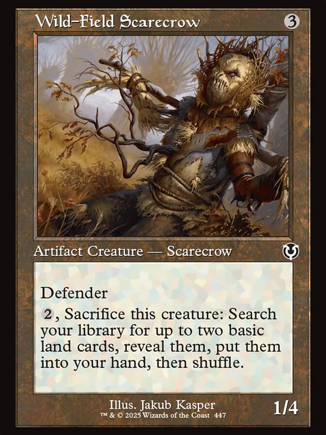 Wild-Field Scarecrow (Innistrad Remastered) 1