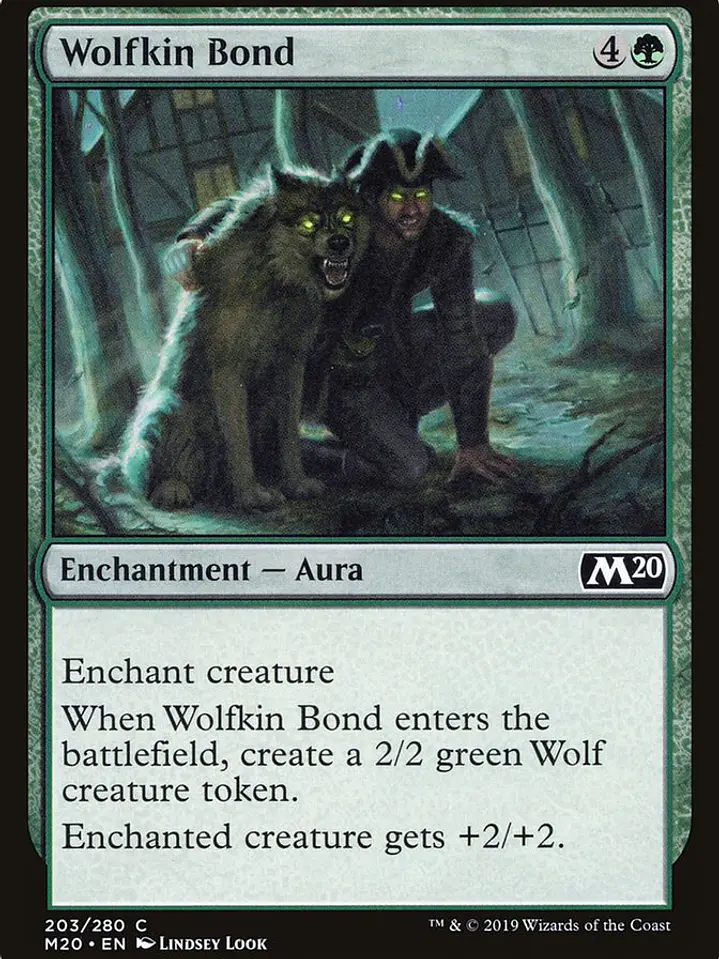 Wolfkin Bond (Core Set 2020) 1
