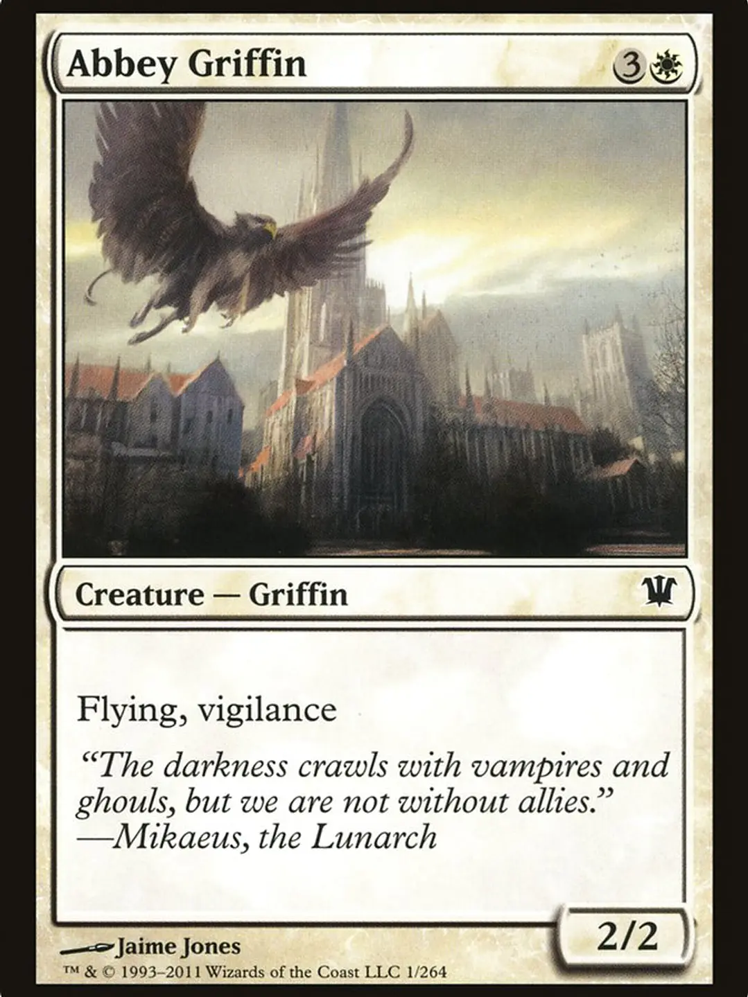 Abbey Griffin (Innistrad) 1