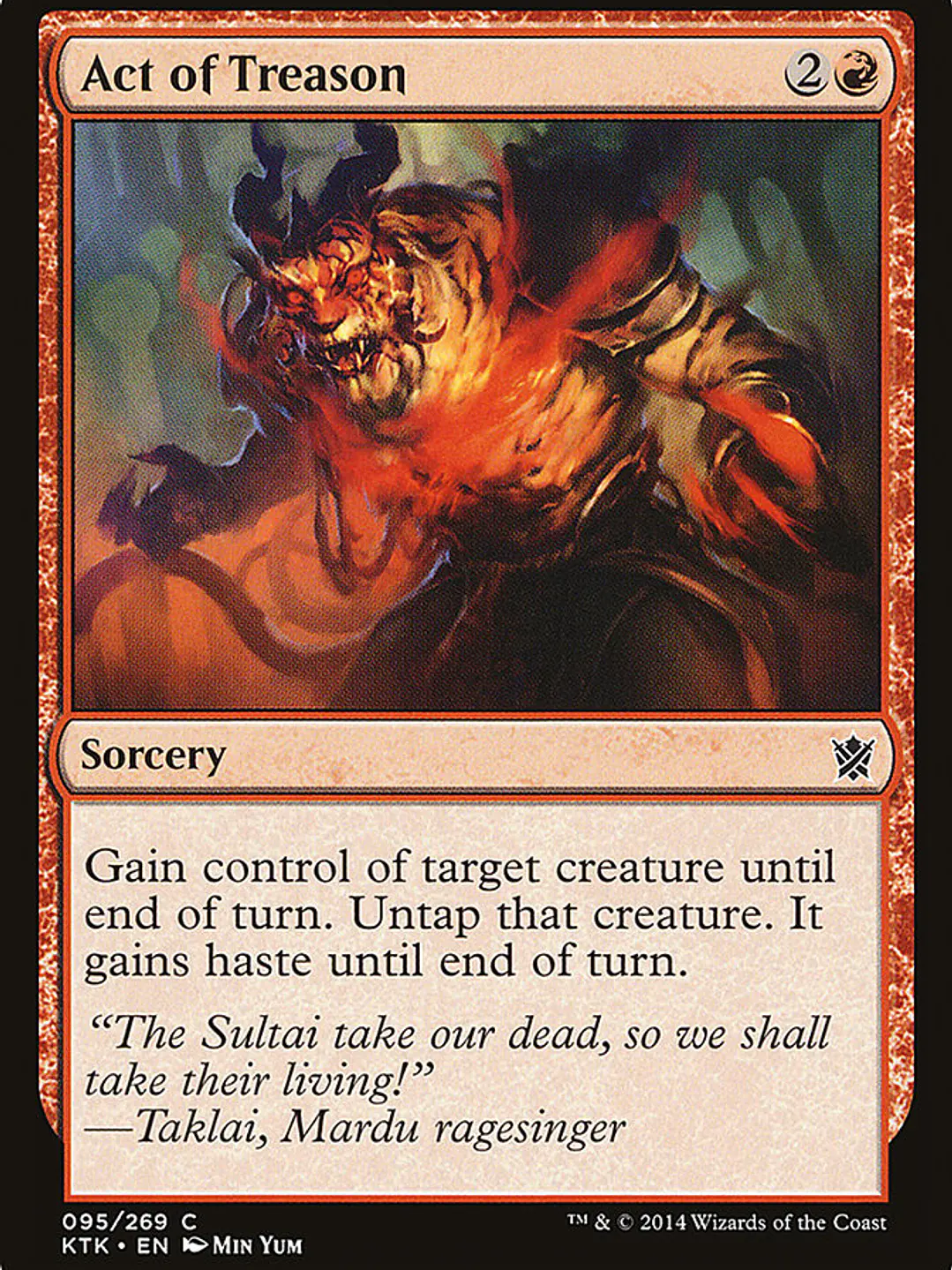 Act of Treason (Khans of Tarkir) 1