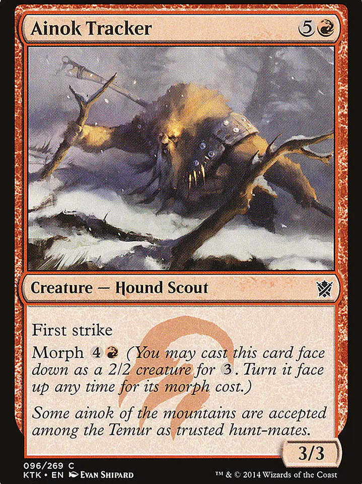 Ainok Tracker (Khans of Tarkir) 1