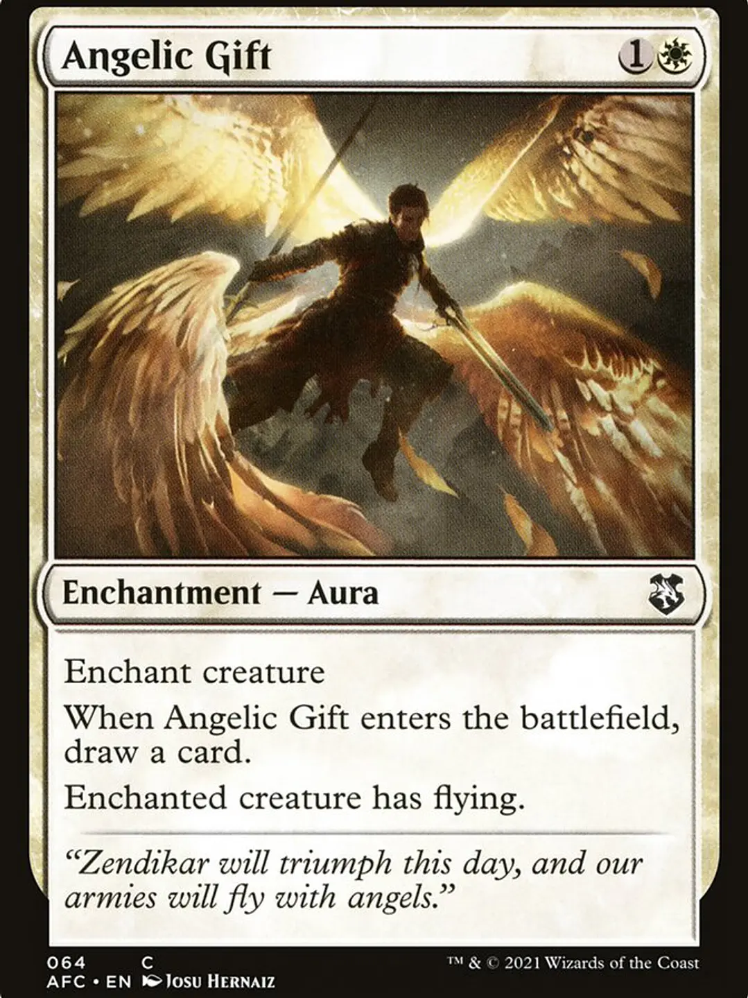 Angelic Gift (Forgotten Realms Commander) 1