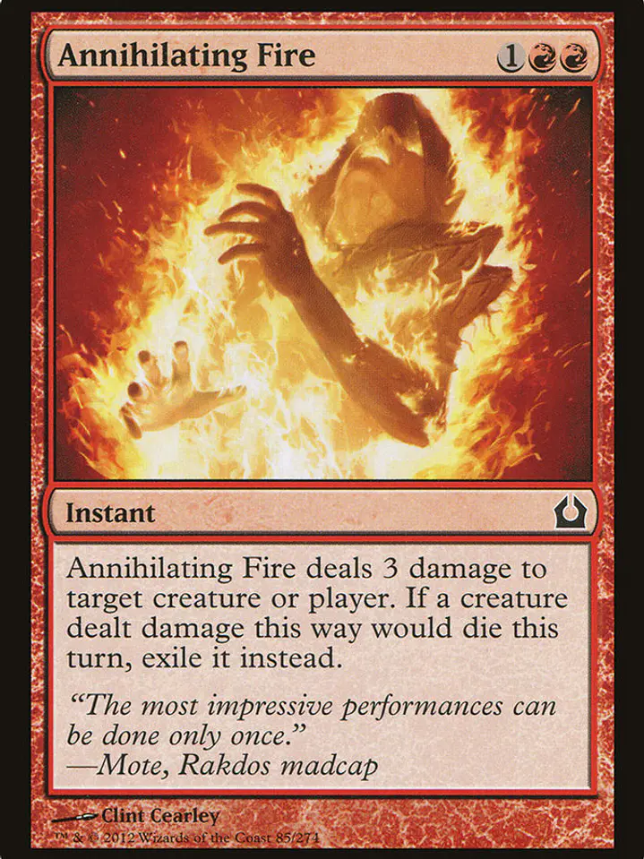 Annihilating Fire (Return to Ravnica) 1