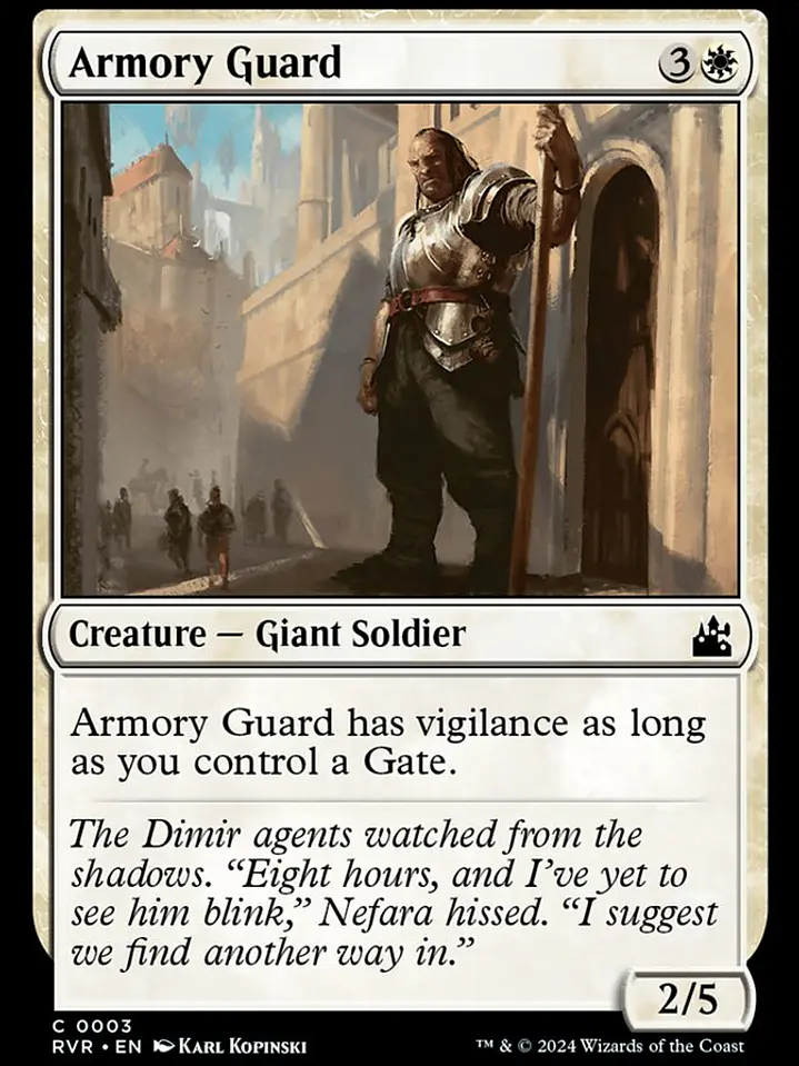 Armory Guard (Ravnica Remastered) 1