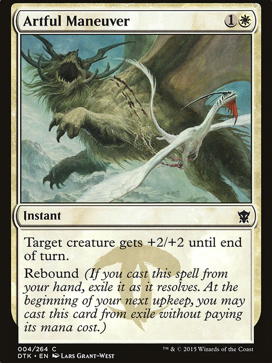 Artful Maneuver (Dragons of Tarkir) 1