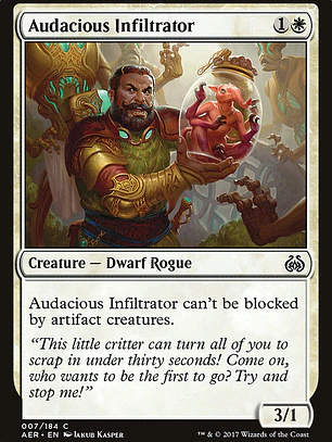 Audacious Infiltrator (Aether Revolt)