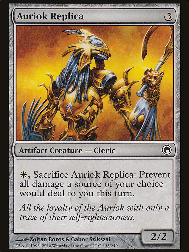 Auriok Replica (Scars of Mirrodin) 1