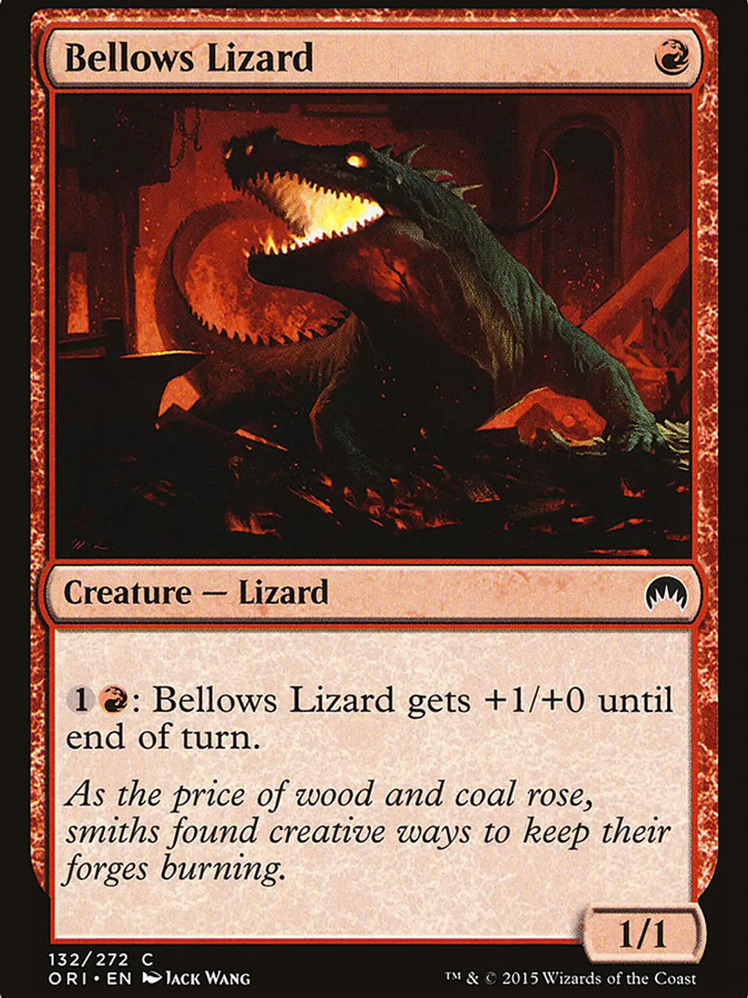 Bellows Lizard (Magic Origins) 1