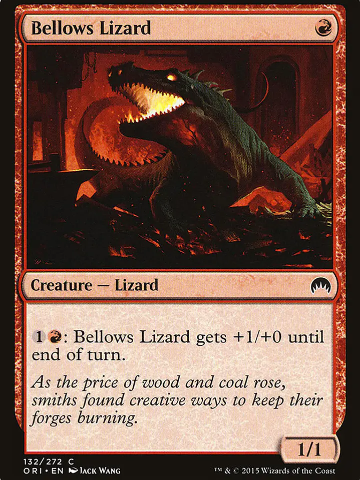Bellows Lizard (Magic Origins) 1