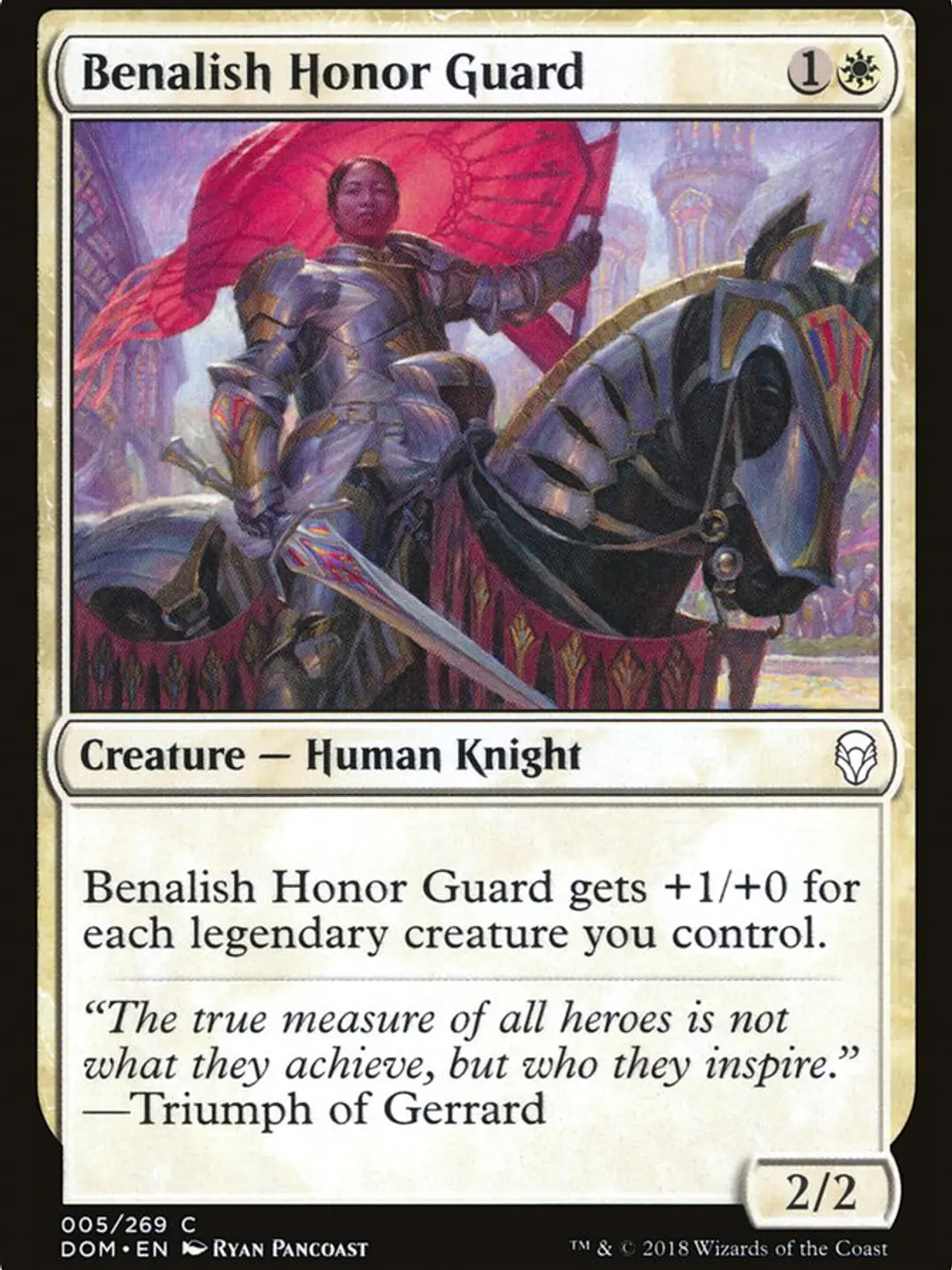 Benalish Honor Guard (Dominaria) 1