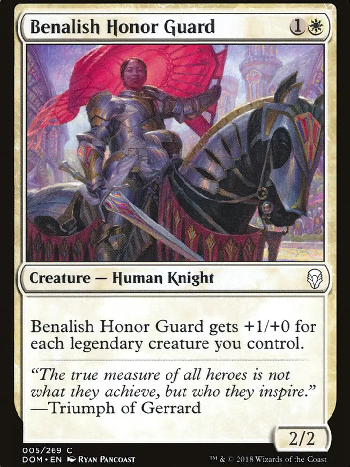 Benalish Honor Guard (Dominaria) 1