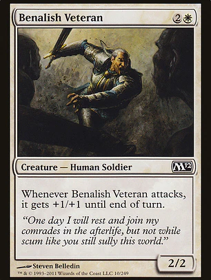 Benalish Veteran (Magic 2012)