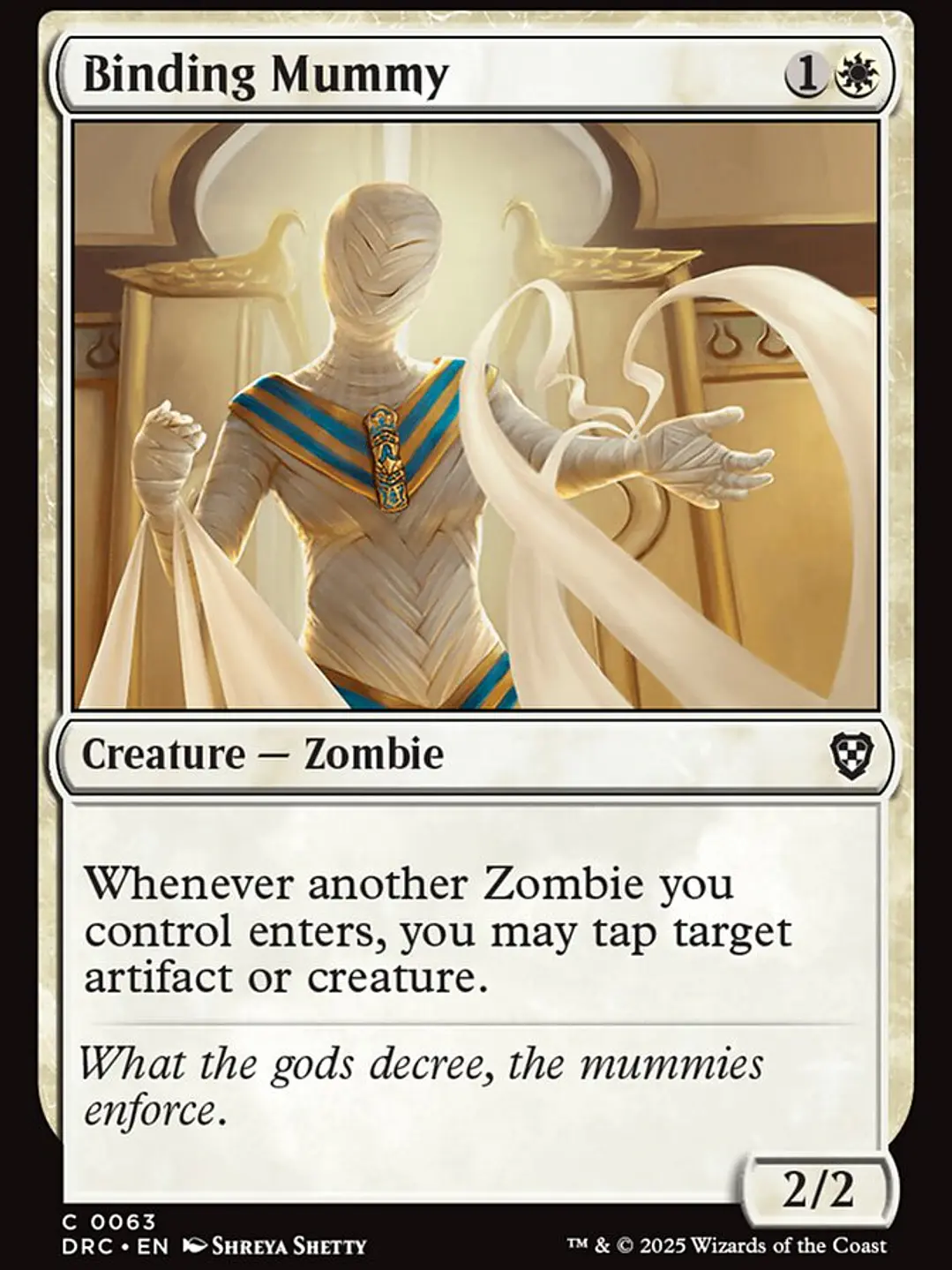 Binding Mummy (Aetherdrift Commander) 1