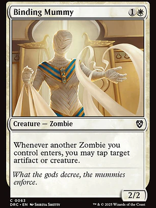 Binding Mummy (Aetherdrift Commander)
