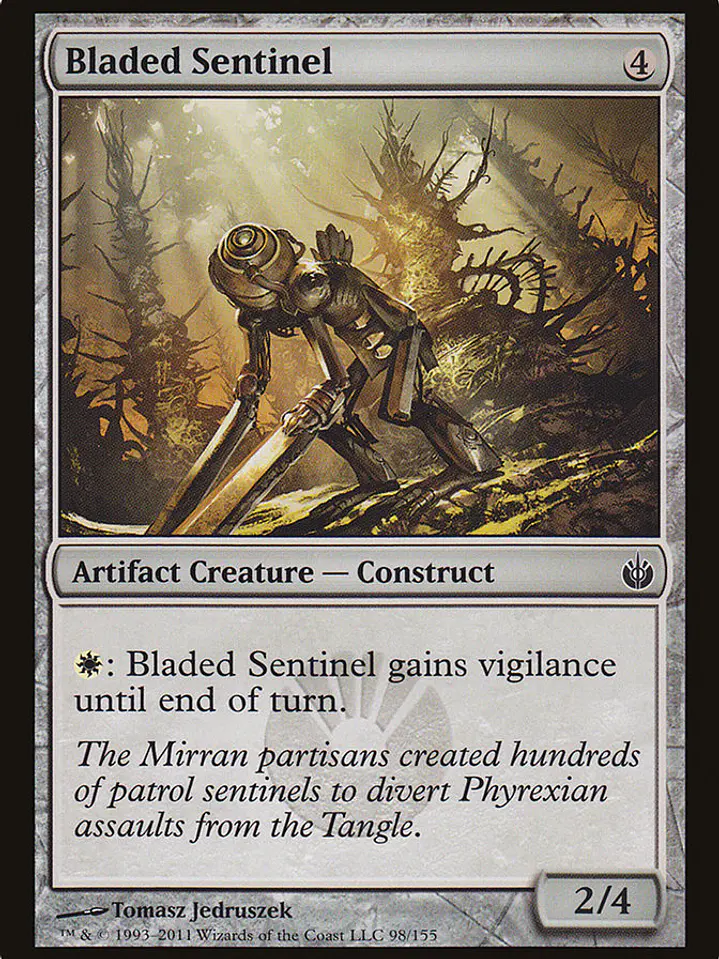 Bladed Sentinel (Mirrodin Besieged) 1