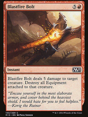 Blastfire Bolt (Magic 2015)