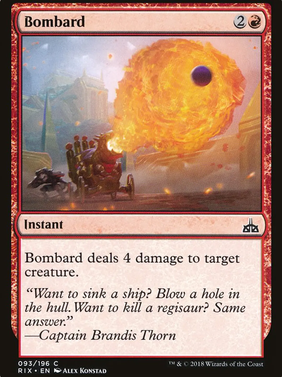 Bombard (Rivals of Ixalan) 1