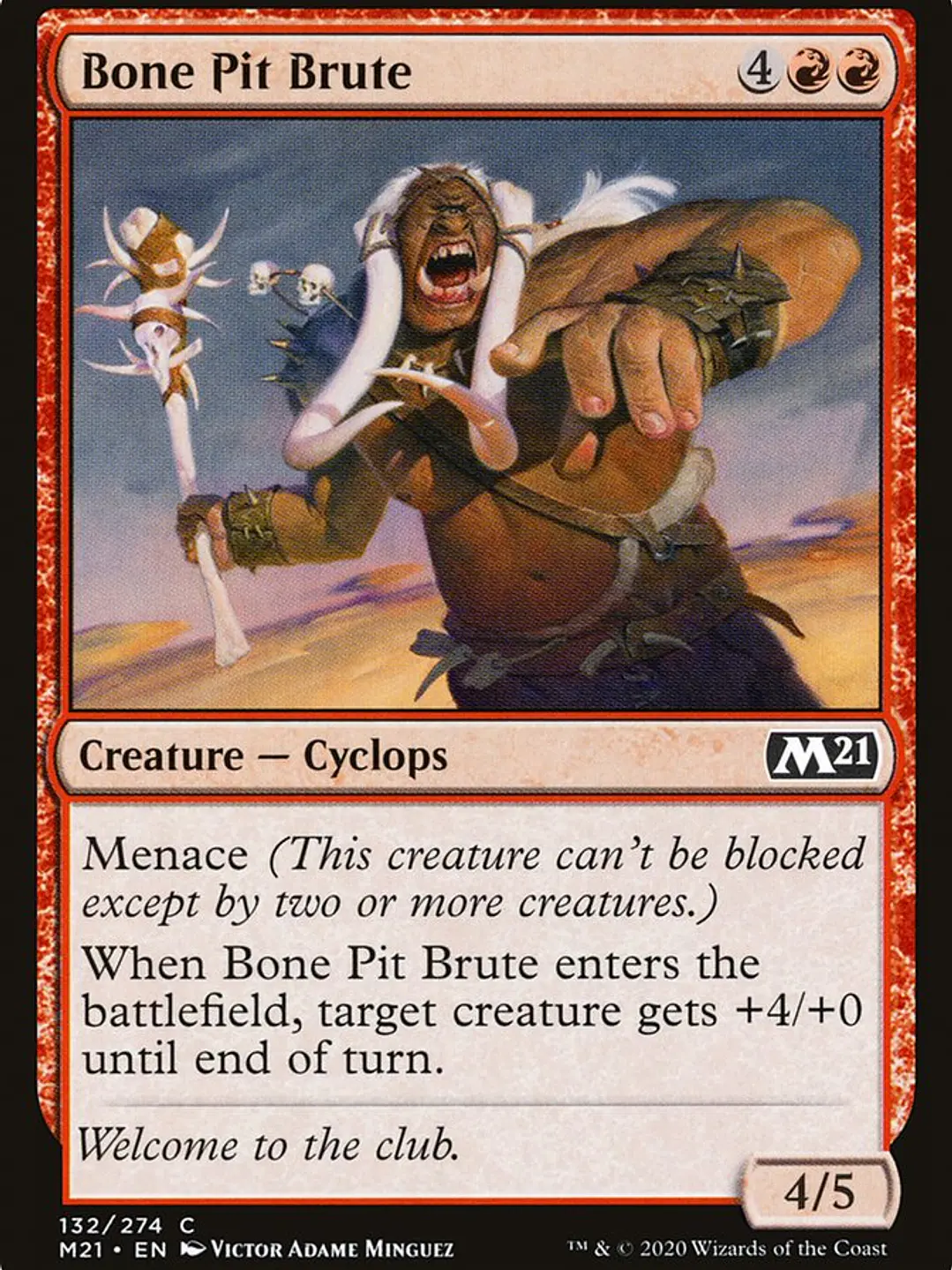 Bone Pit Brute (Core Set 2021) 1