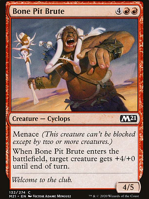 Bone Pit Brute (Core Set 2021)