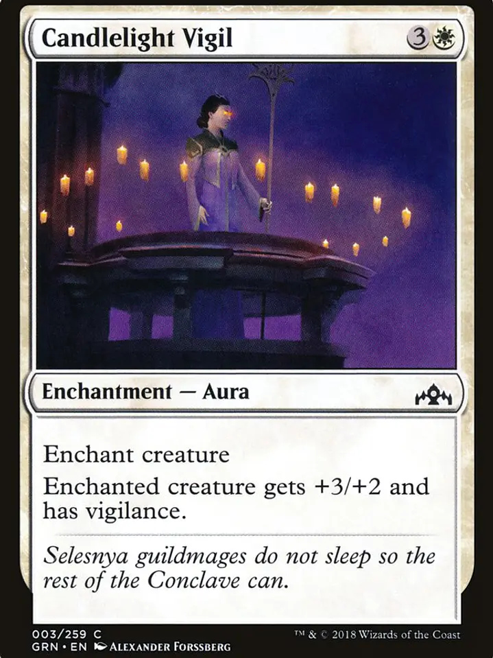 Candlelight Vigil (Guilds of Ravnica) 1