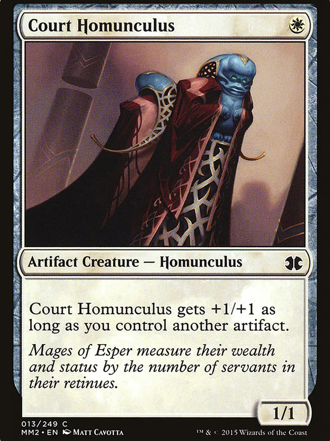 Court Homunculus (Modern Masters 2015) 1