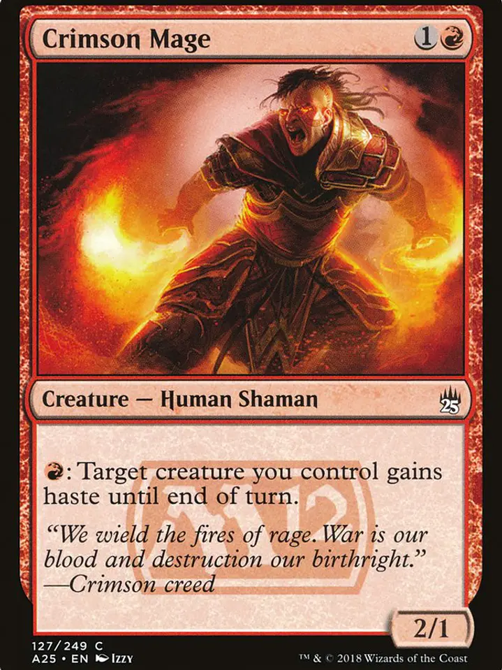 Crimson Mage (Masters 25) 1