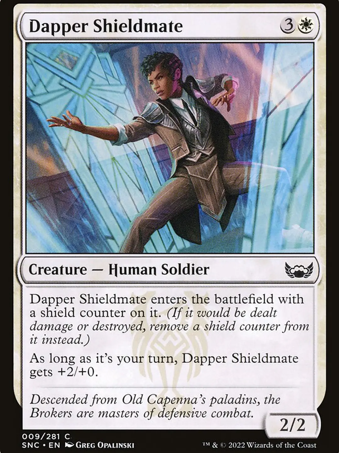Dapper Shieldmate (Streets of New Capenna) 1