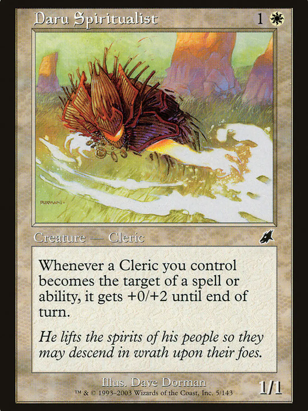 Daru Spiritualist (Scourge) 1