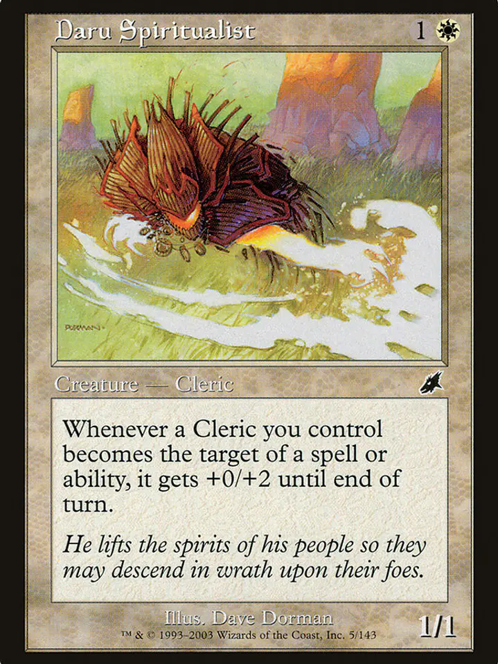 Daru Spiritualist (Scourge) 1