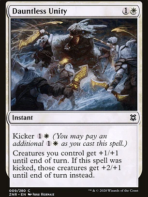 Dauntless Unity (Zendikar Rising)
