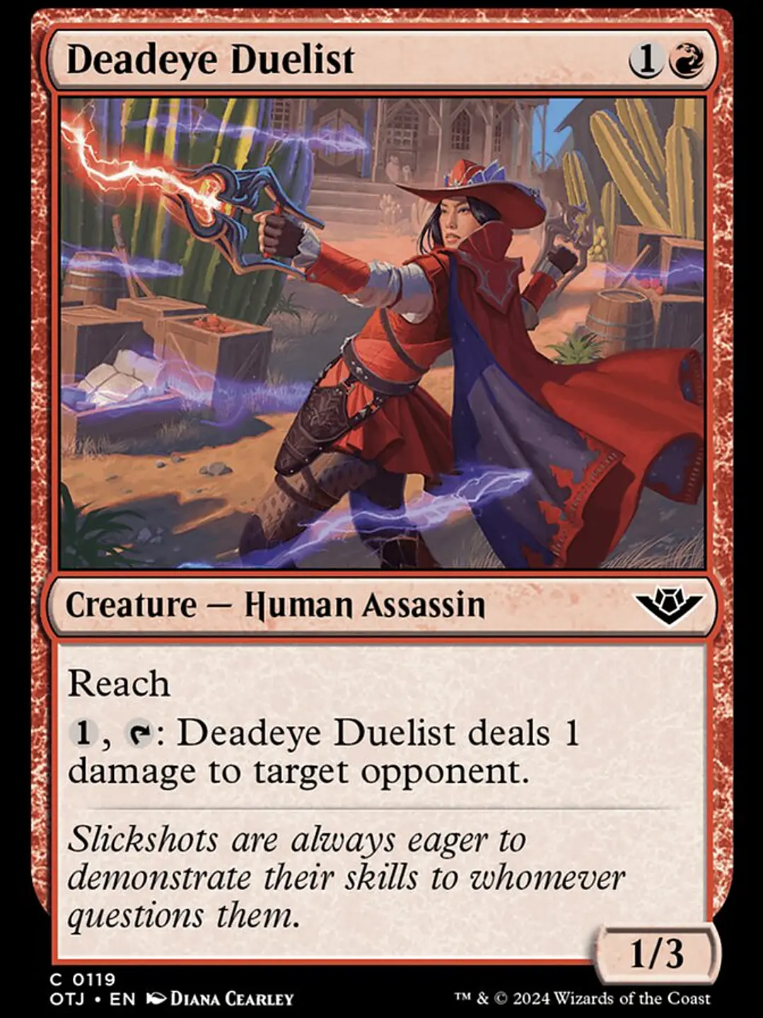 Deadeye Duelist (Outlaws of Thunder Junction) 1