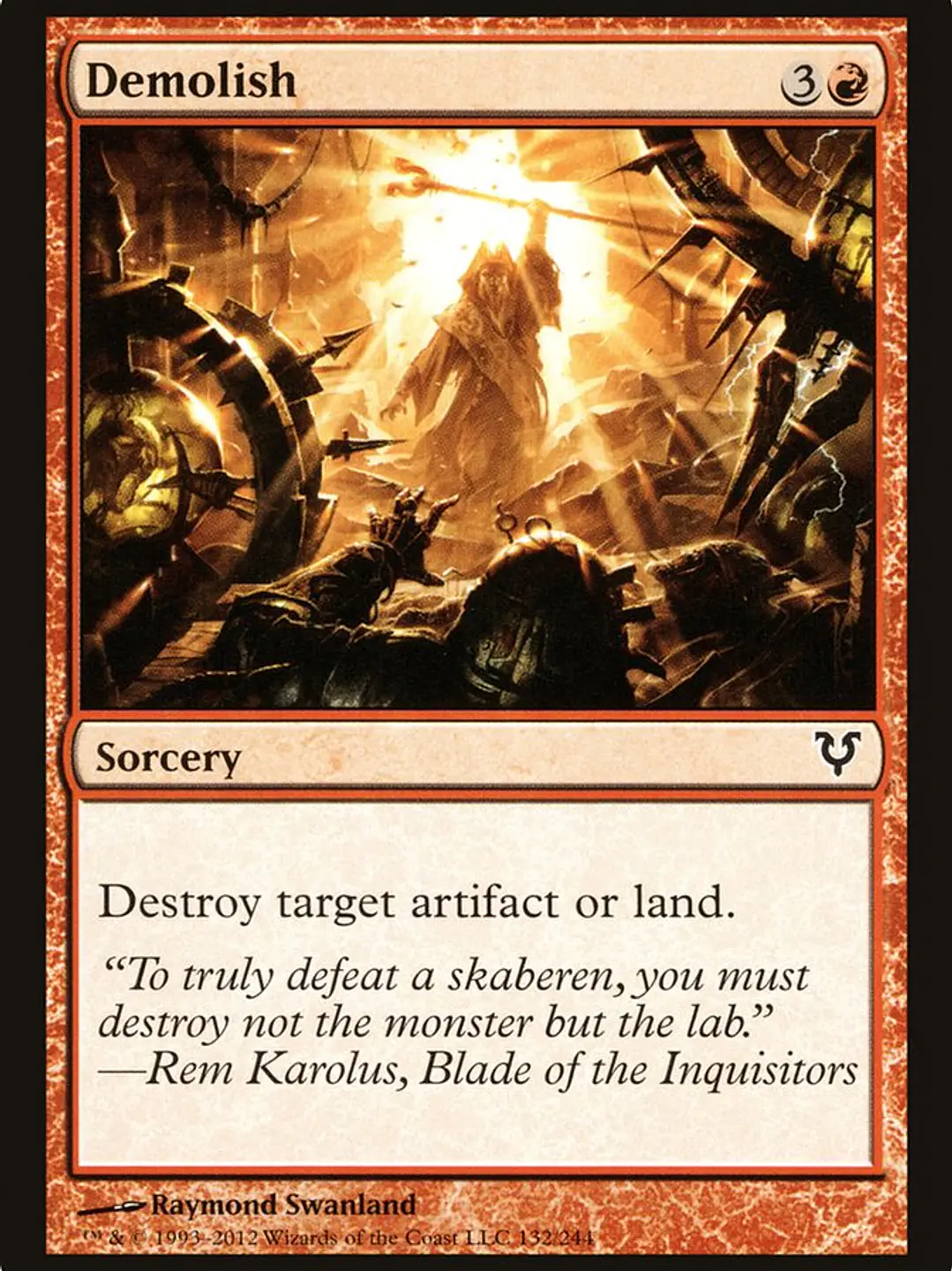 Demolish (Avacyn Restored) 1