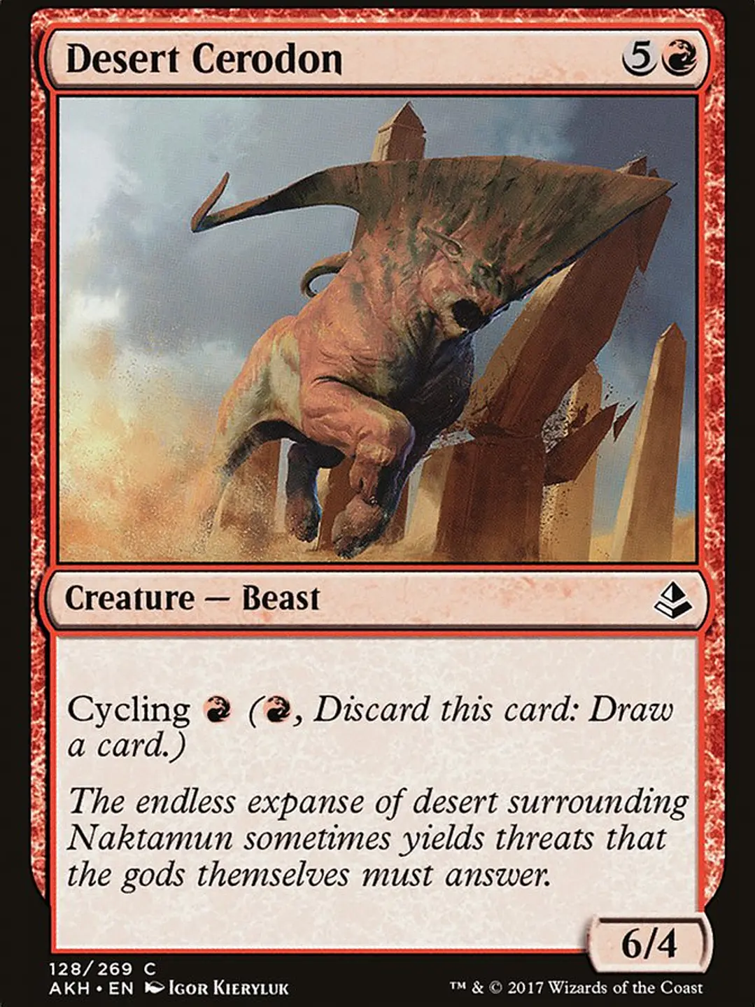 Desert Cerodon (Amonkhet) 1