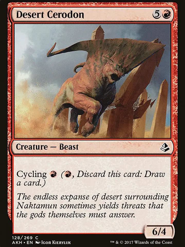 Desert Cerodon (Amonkhet) 1
