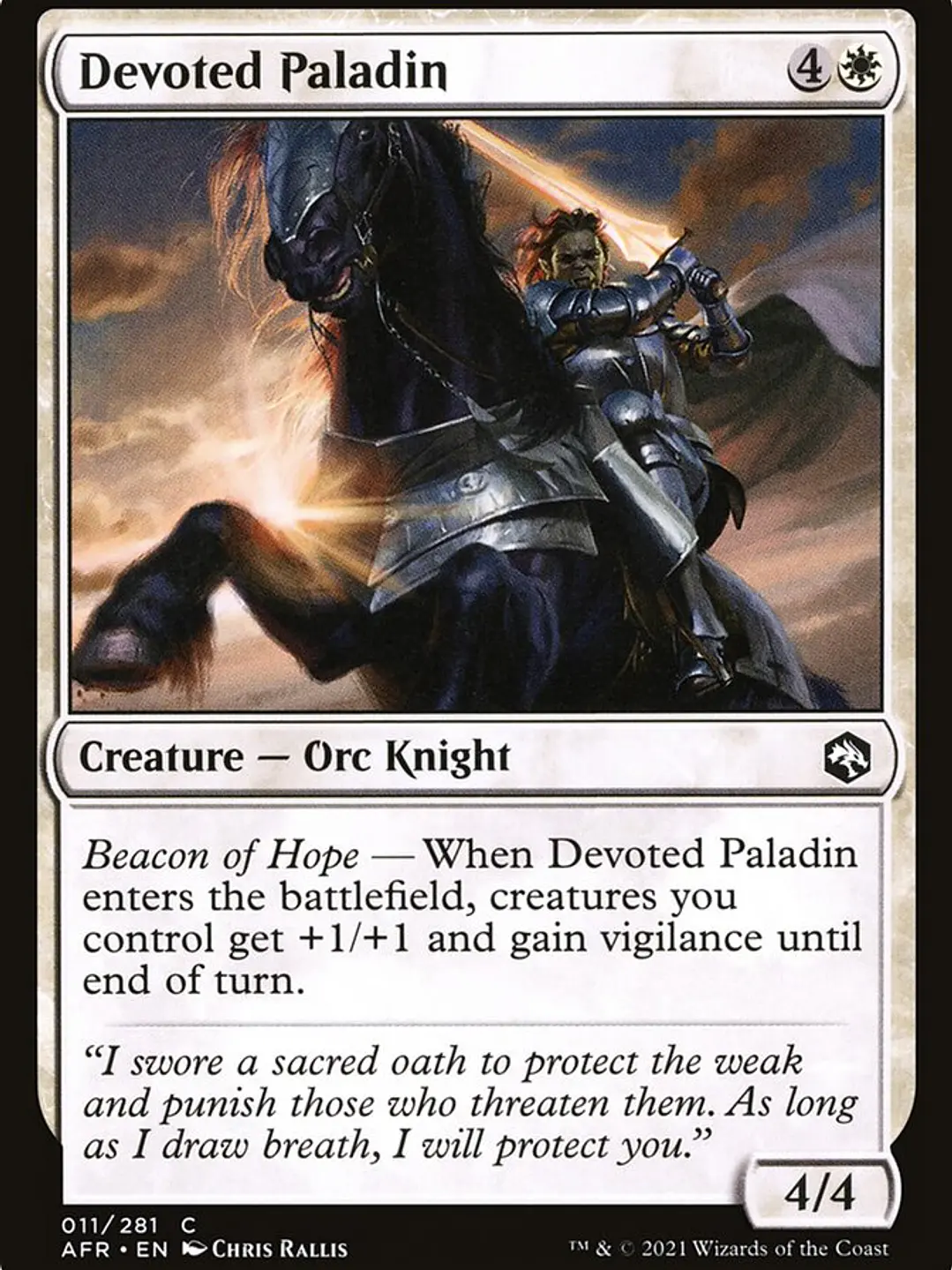 Devoted Paladin (Adventures in the Forgotten Realms) 1