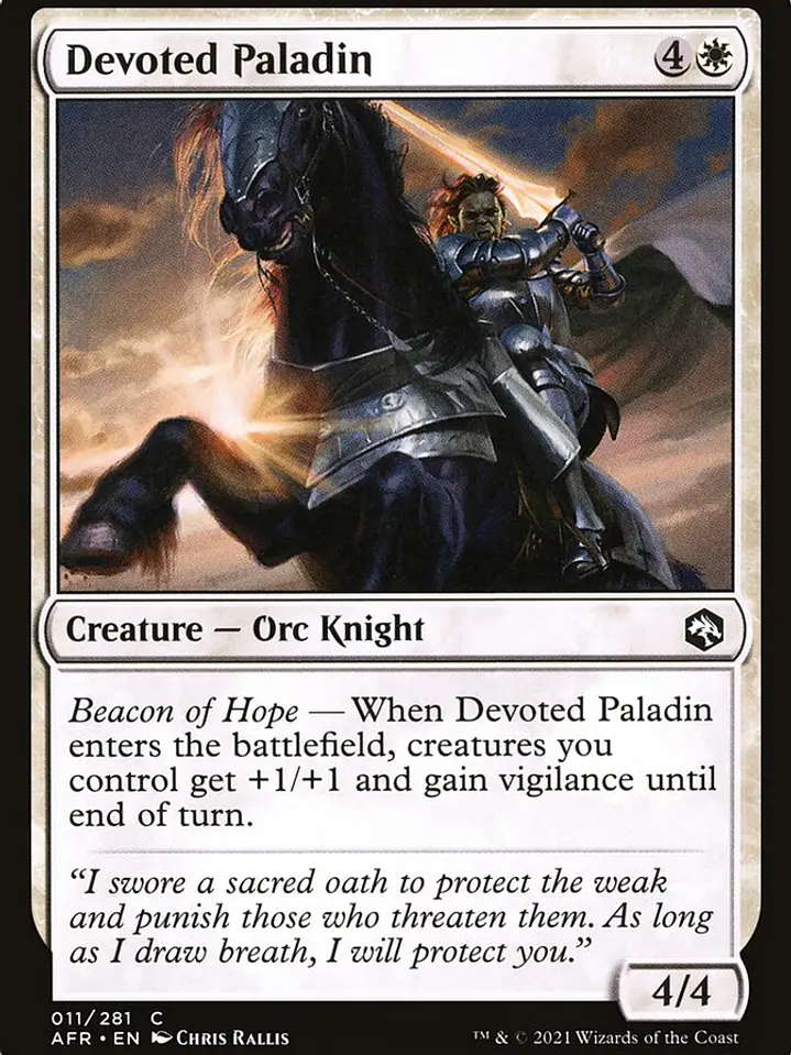 Devoted Paladin (Adventures in the Forgotten Realms) 1