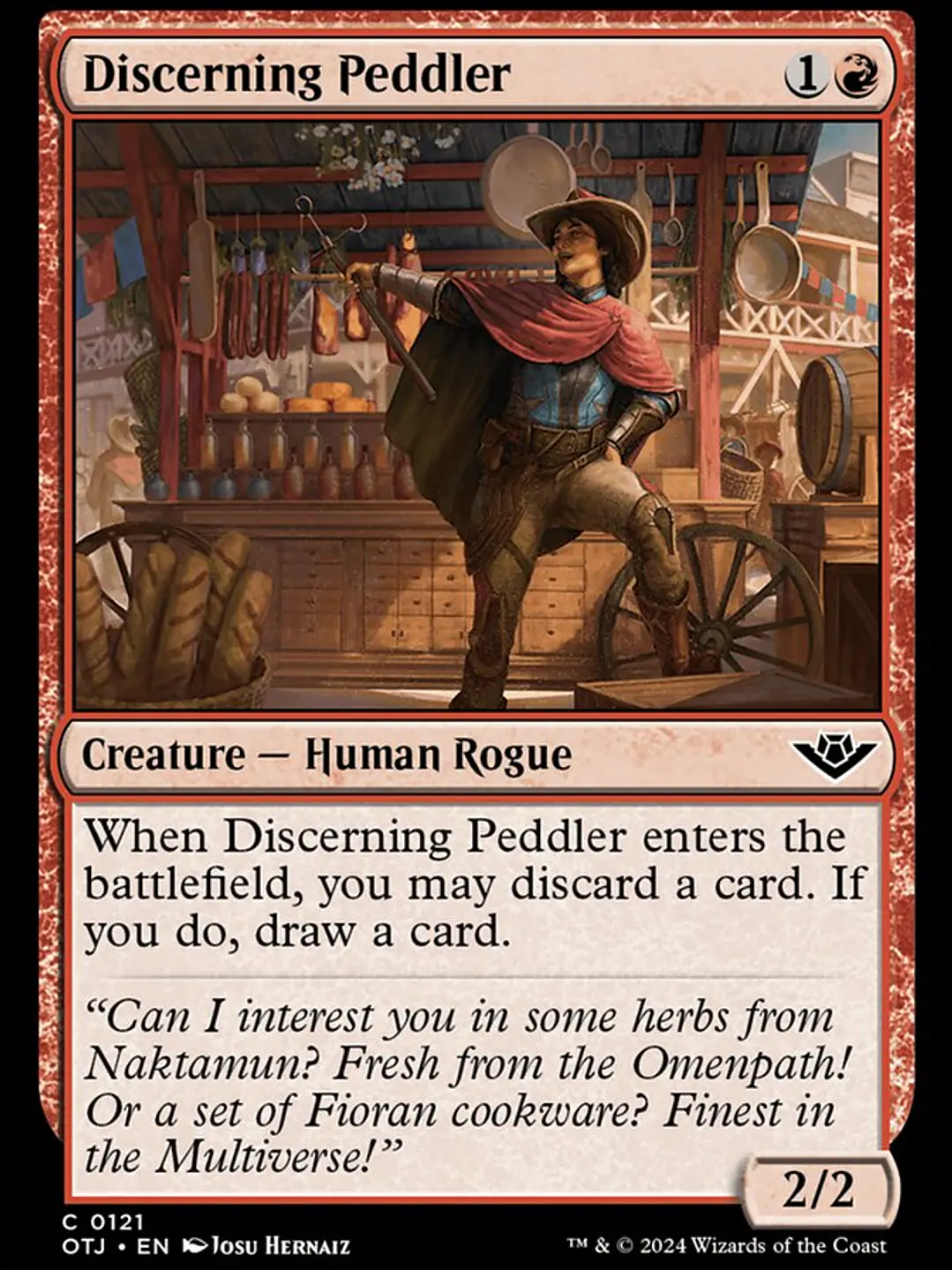 Discerning Peddler (Outlaws of Thunder Junction) 1