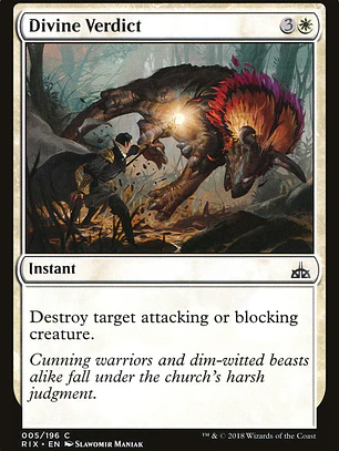 Divine Verdict (Rivals of Ixalan)