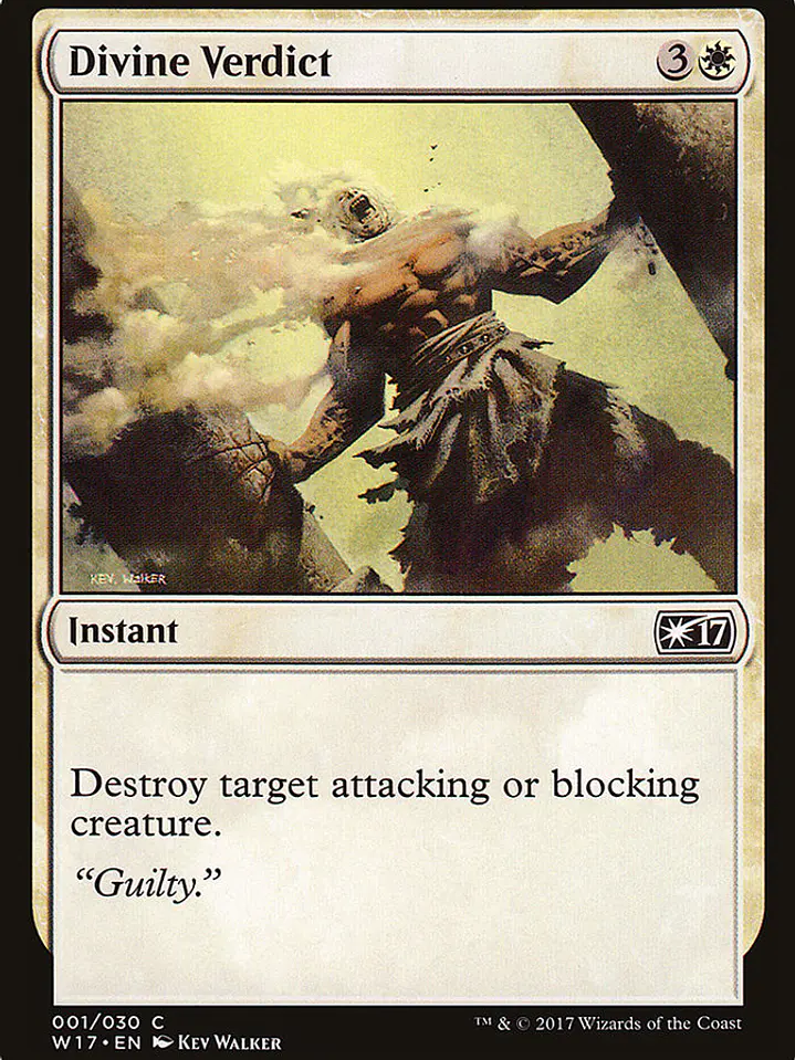 Divine Verdict (Welcome Deck 2017) 1