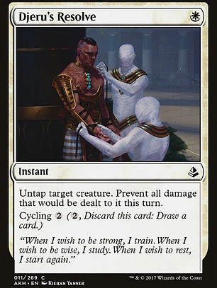 Djeru's Resolve (Amonkhet)