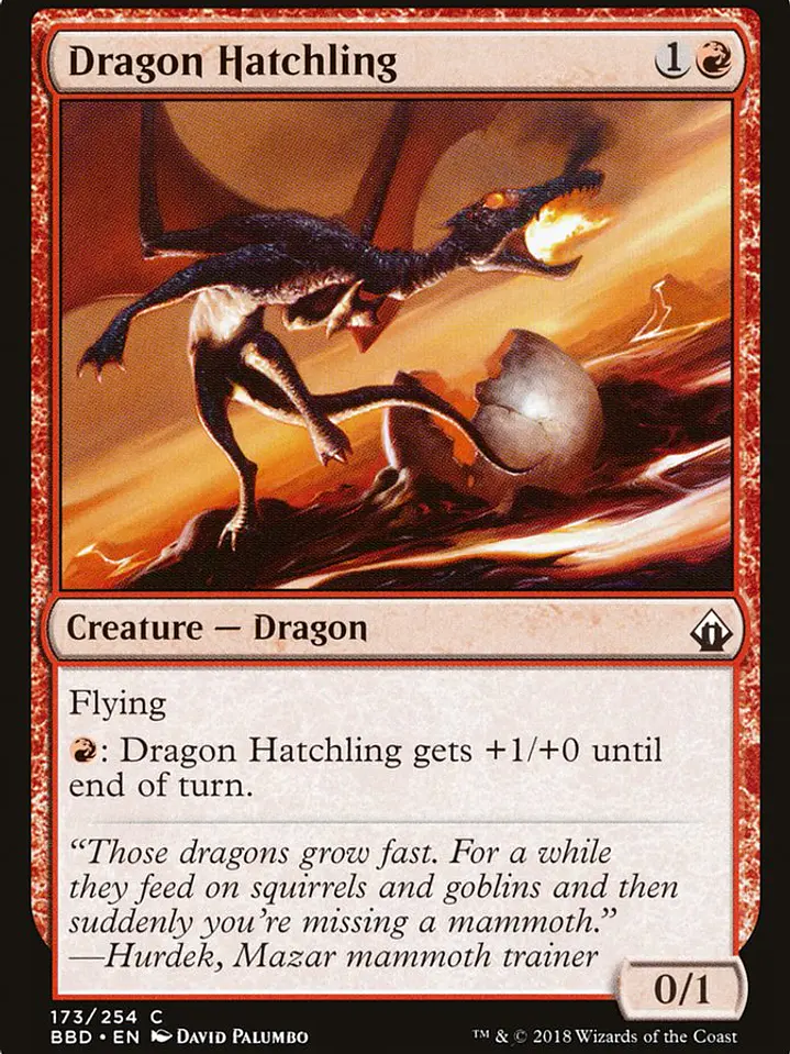 Dragon Hatchling (Battlebond) 1