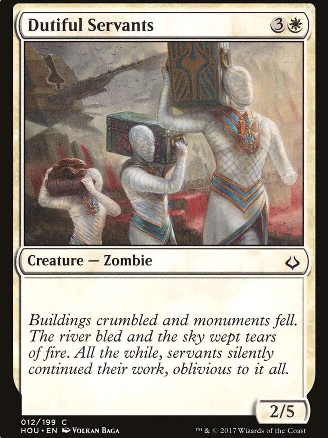 Dutiful Servants (Hour of Devastation) 1