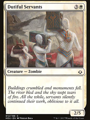 Dutiful Servants (Hour of Devastation)