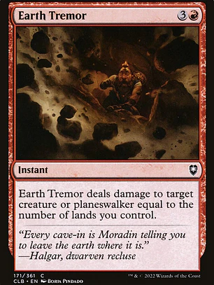 Earth Tremor (Commander Legends: Battle for Baldur's Gate)
